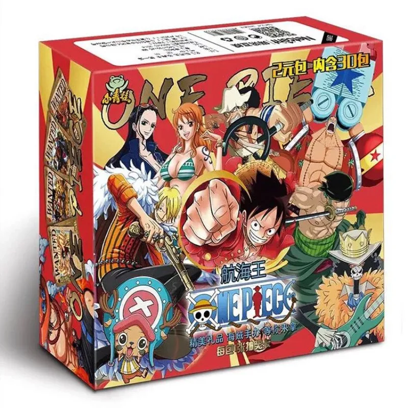 Luffy Roronoa Sanji Nami TCG Original Japanese Anime Collection Card Game 50-210Pcs/Box