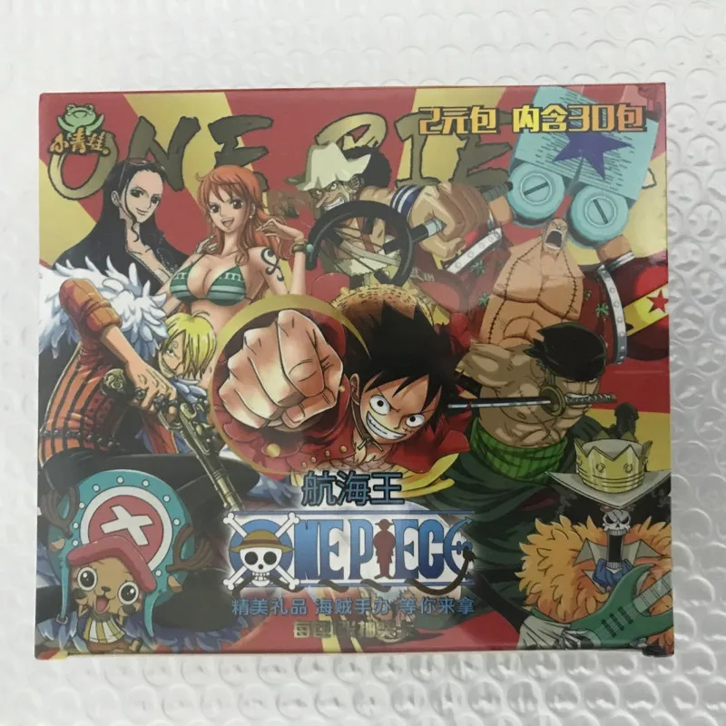 Luffy Roronoa Sanji Nami TCG Original Japanese Anime Collection Card Game 50-210Pcs/Box