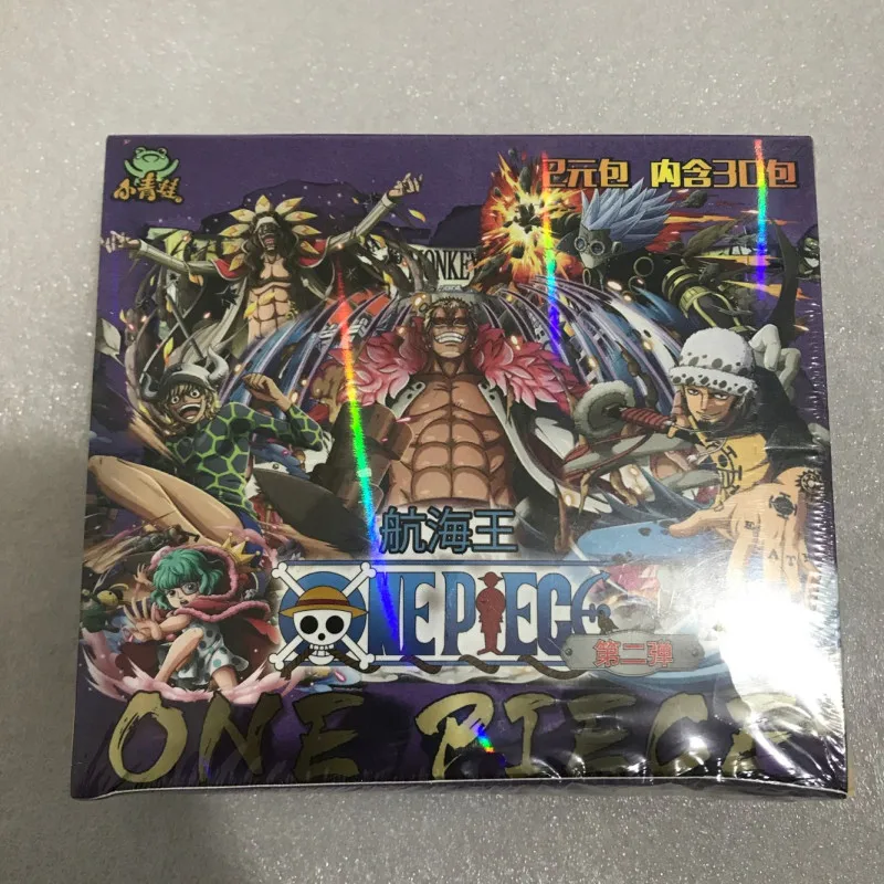 Luffy Roronoa Sanji Nami TCG Original Japanese Anime Collection Card Game 50-210Pcs/Box