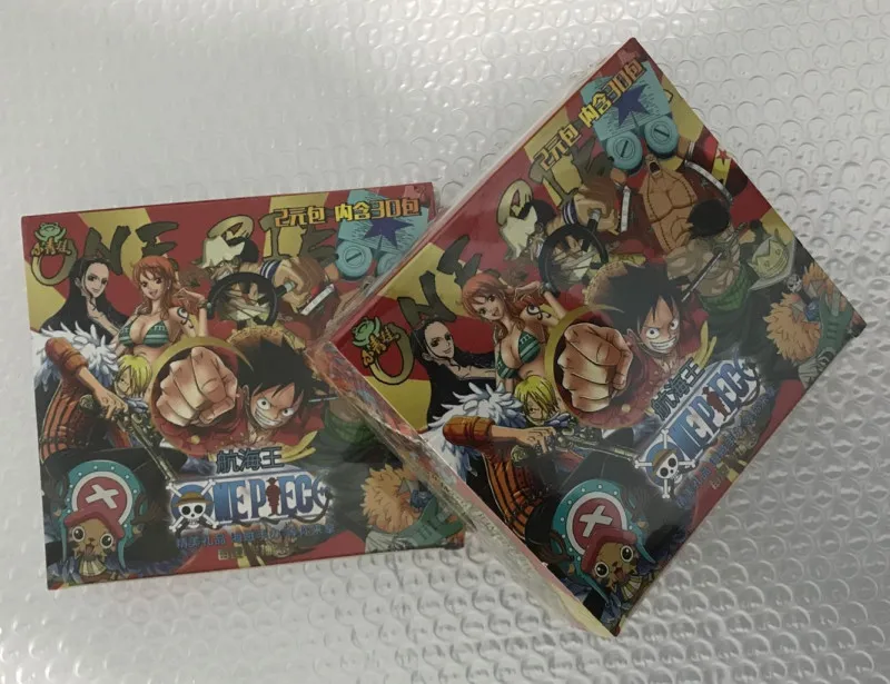 Luffy Roronoa Sanji Nami TCG Original Japanese Anime Collection Card Game 50-210Pcs/Box