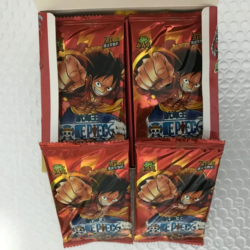 Luffy Roronoa Sanji Nami TCG Original Japanese Anime Collection Card Game 50-210Pcs/Box