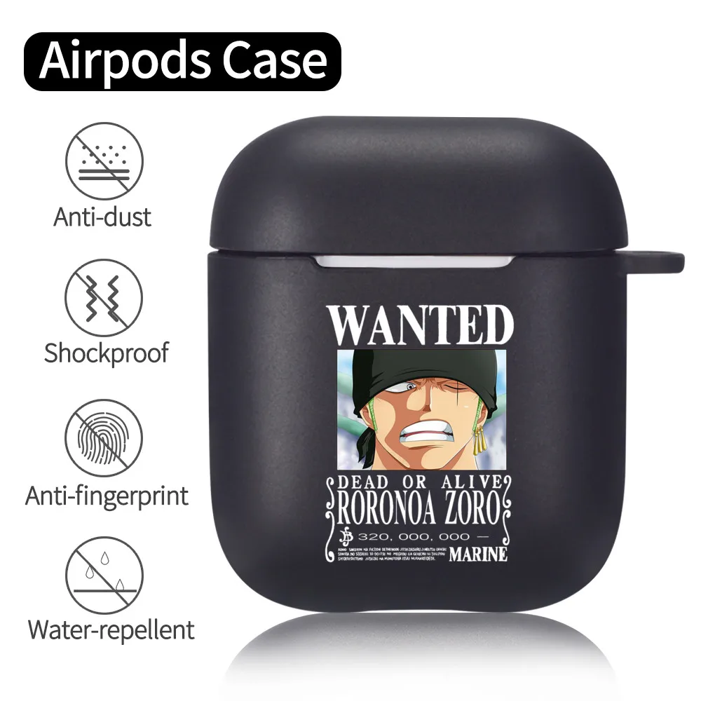 One Piece Anime Silicone Cover For Apple Airpods 2