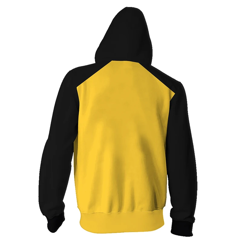 One Piece 3D Printed Hooded Sweatshirt