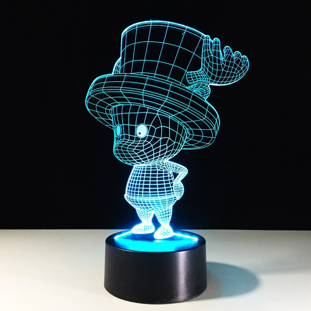 One Piece Tony Chopper LED 7 Color Changing Vision Night Lights