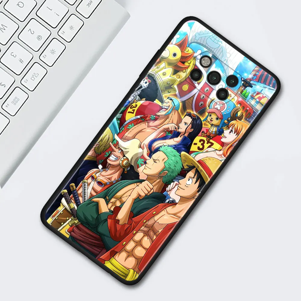 One Piece Zoro Luffy Phone Case for Xiaomi Pocophone F1 Poco X3 NFC X3 Pro M3 Pro 5G F3