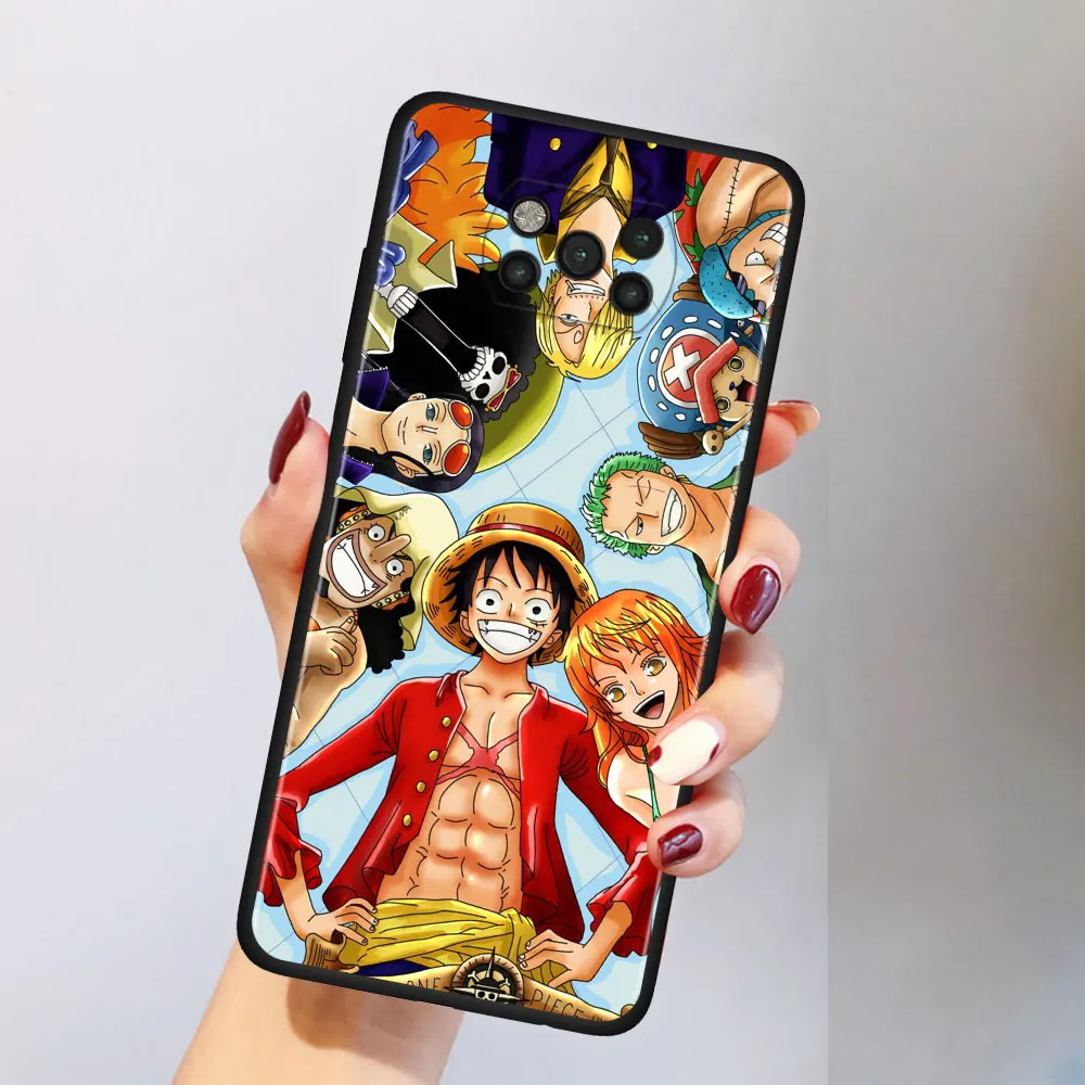 One Piece Zoro Luffy Phone Case for Xiaomi Pocophone F1 Poco X3 NFC X3 Pro M3 Pro 5G F3