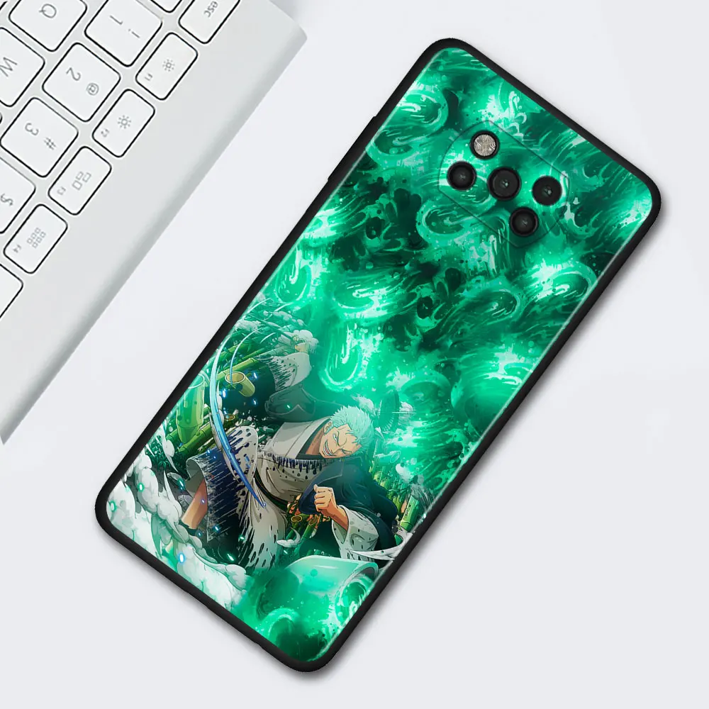 One Piece Zoro Luffy Phone Case for Xiaomi Pocophone F1 Poco X3 NFC X3 Pro M3 Pro 5G F3