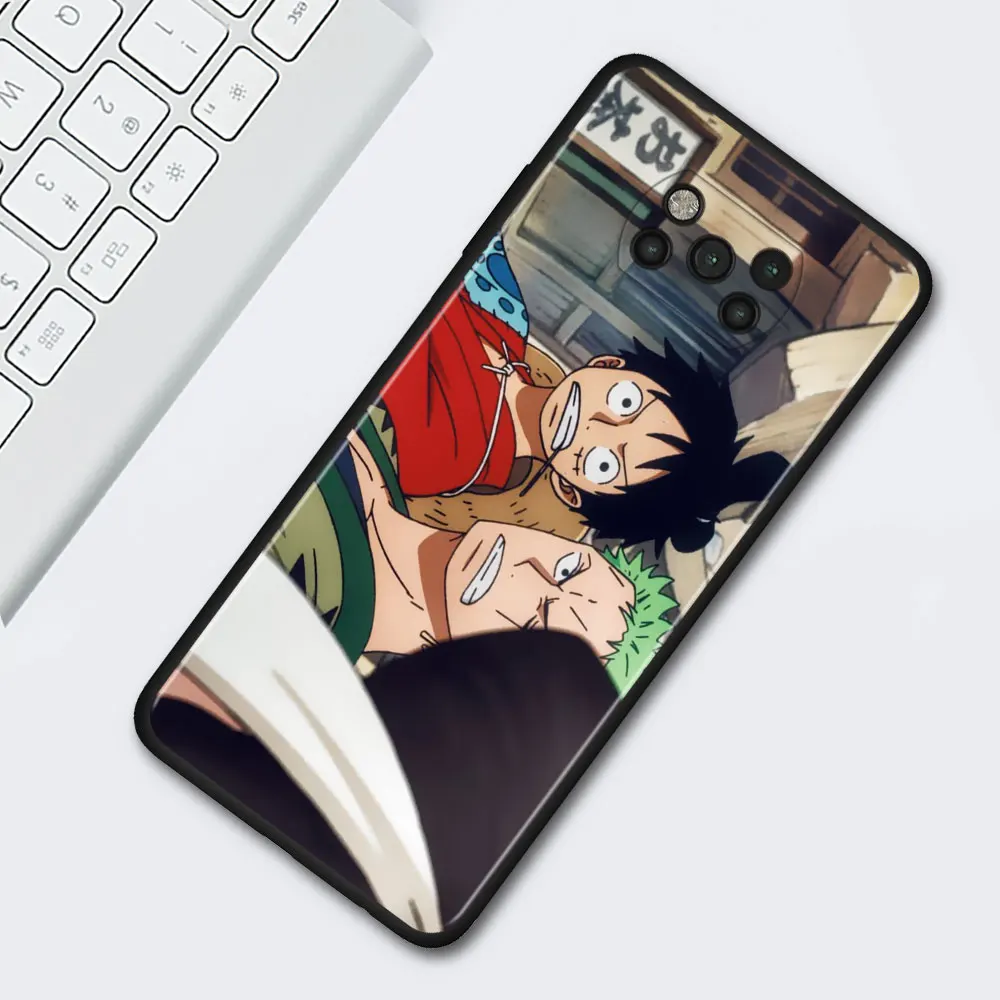 One Piece Zoro Luffy Phone Case for Xiaomi Pocophone F1 Poco X3 NFC X3 Pro M3 Pro 5G F3