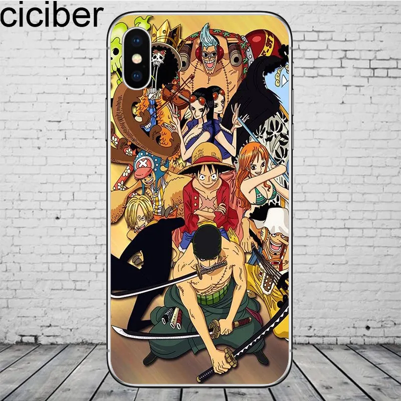 One Piece Case For iPhone X XS Max XR 7 8 Plus 6 6S 5 5S SE Phone Case for iPhone 11 Pro Max 7 Plus Soft TPU Coque