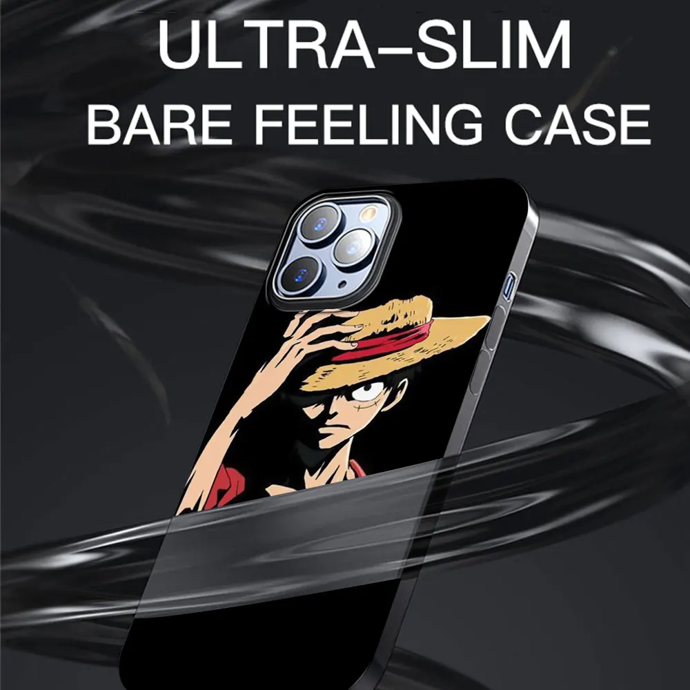 One Piece Ace Silicone Case for iPhone 11 Pro Max 12 Mini 7 8 Plus XR X XS Phone Funda Cover SE 2020 6 6S 5 5S Shell