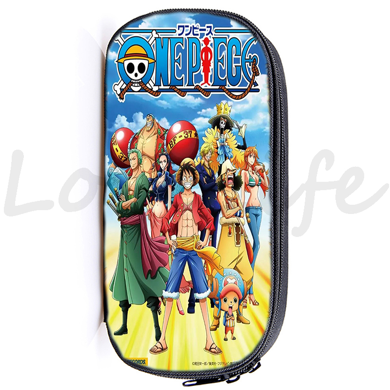 One Piece Luffy Pencil Cases Cosmetic Storage Pouch