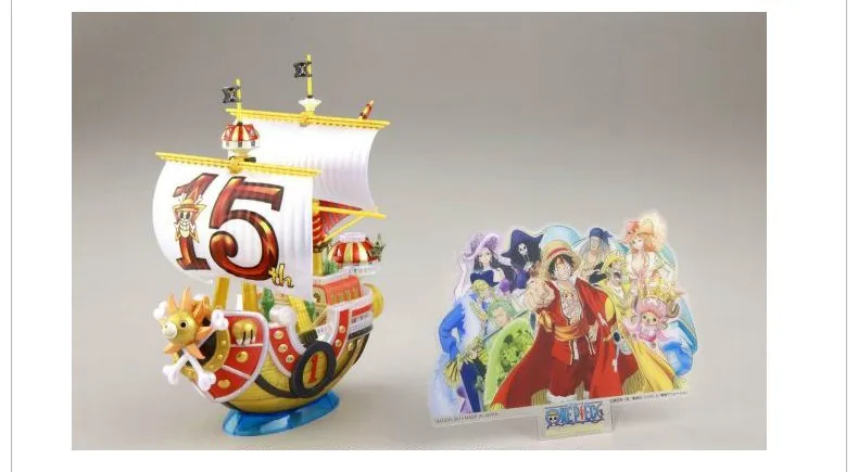 One Piece Thousand Sunny Pirate Ship DIY Model