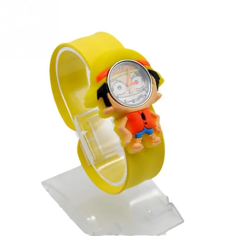 Jelly Cartoon Monkey D Luffy Watch for Kids