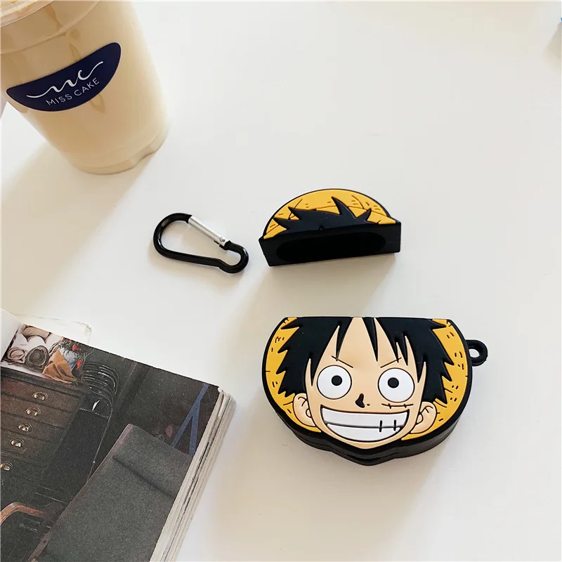 One Piece Luffy Chopper Airpods 1 2 Bluetooth Keychain Case