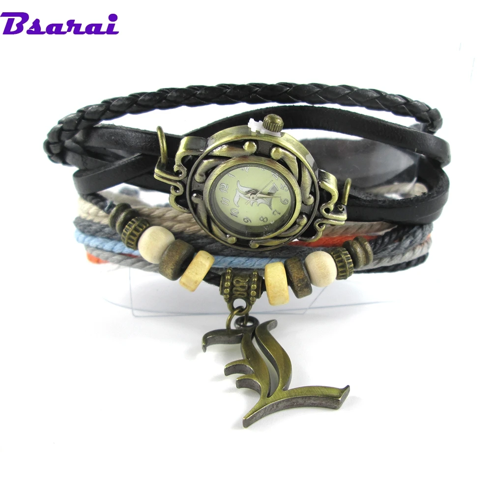 One piece Skull bracelet watch wristwatch