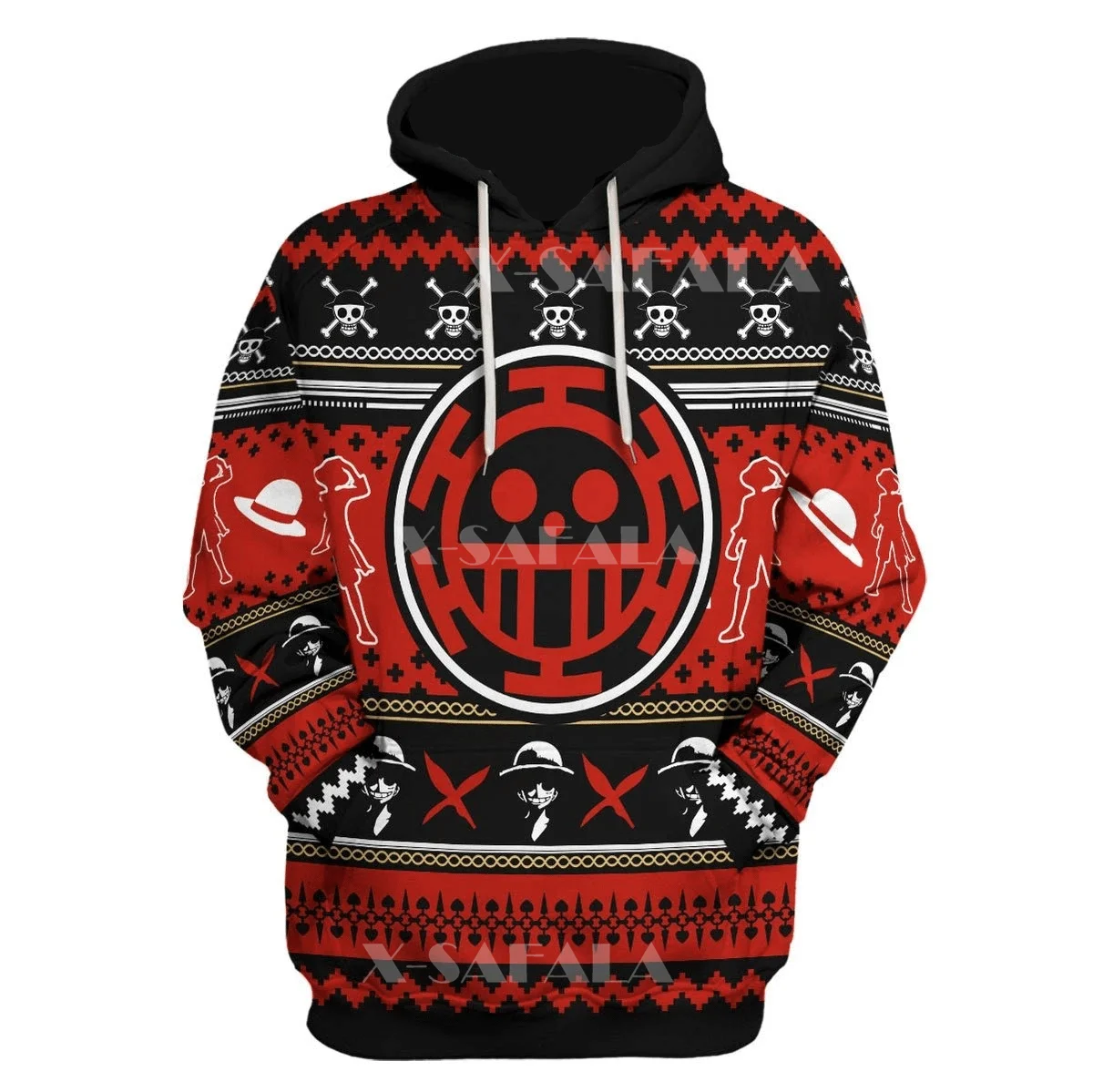 One Piece Jinbe Hoodie Outwear Sweatshirt