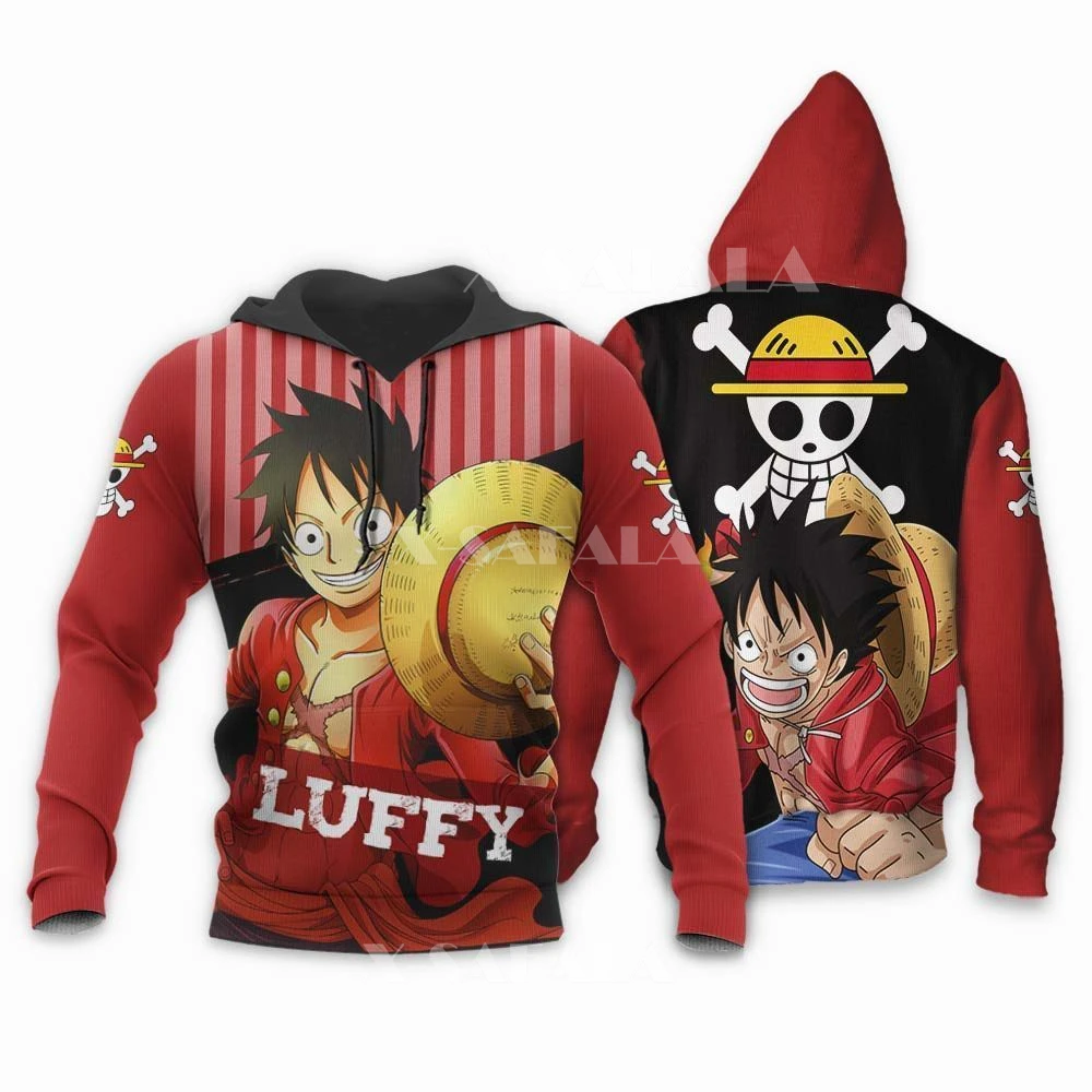 One Piece Jinbe Hoodie Outwear Sweatshirt