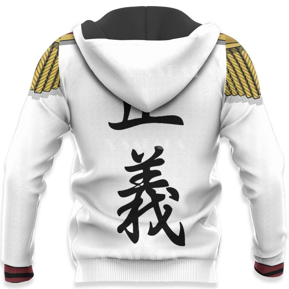 One Piece Jinbe Hoodie Outwear Sweatshirt