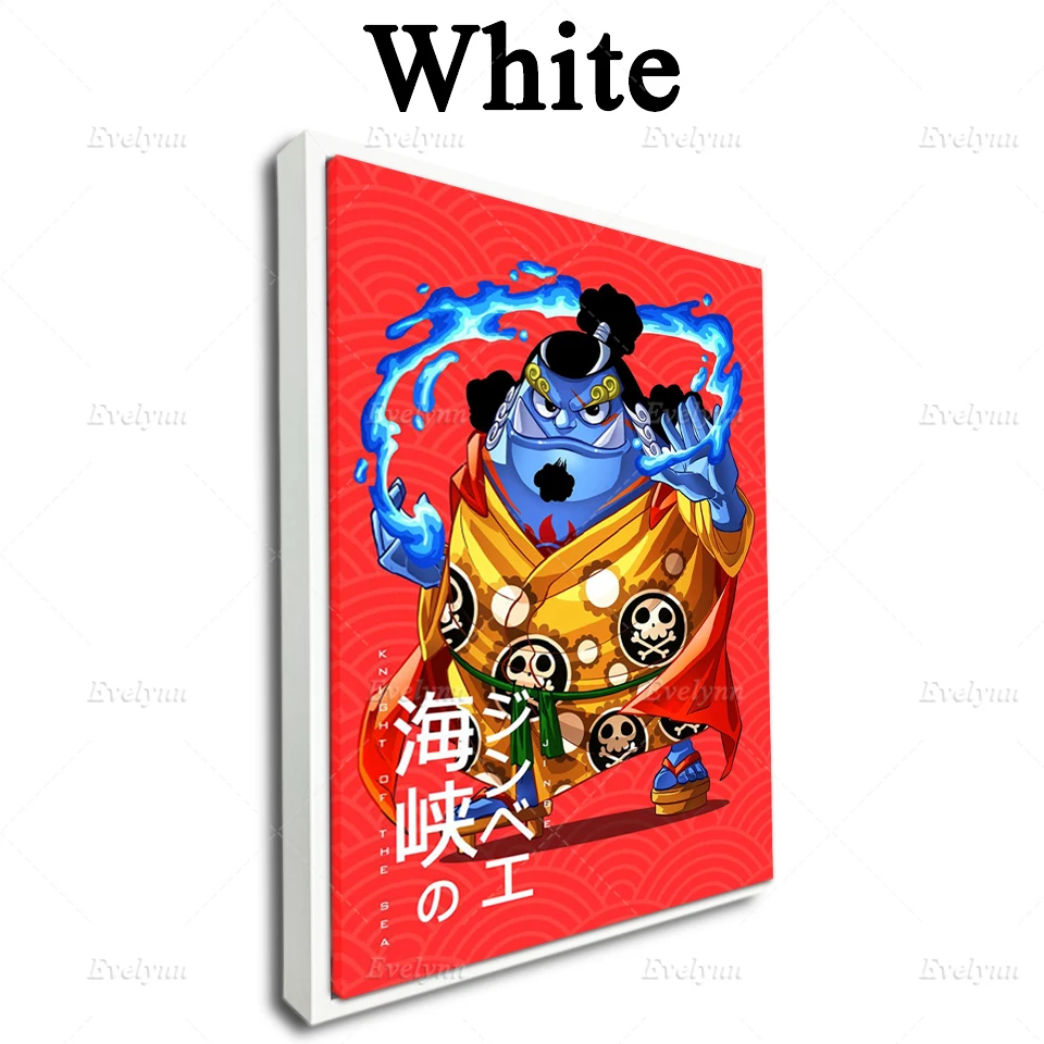 One Piece Jinbe Canvas Poster