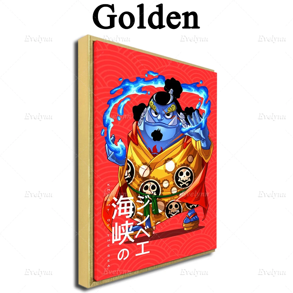 One Piece Jinbe Canvas Poster