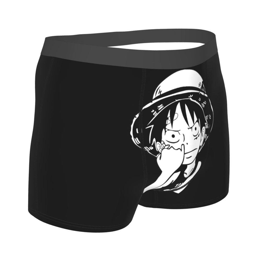 Men's Panties Luffy Picking Nose Men Boxer Underwear