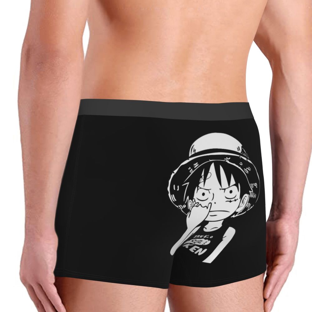 Men's Panties Luffy Picking Nose Men Boxer Underwear