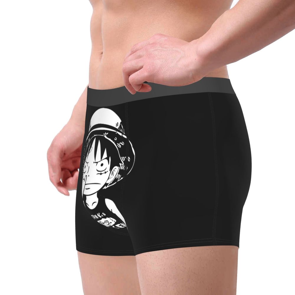 Men's Panties Luffy Picking Nose Men Boxer Underwear