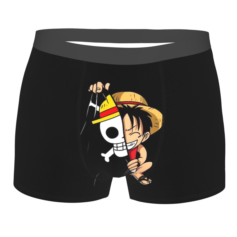 One Piece Monkey D. Luffy Panties Male Underwear