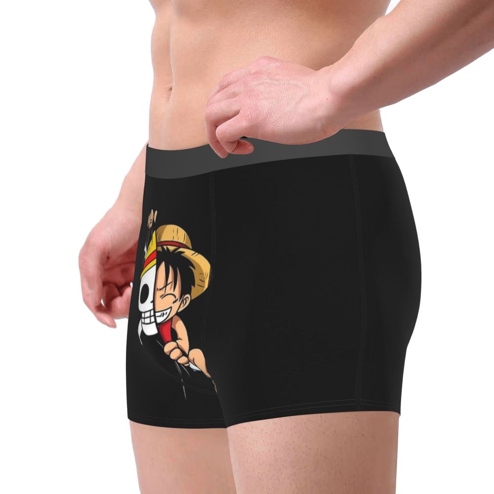 One Piece Monkey D. Luffy Panties Male Underwear