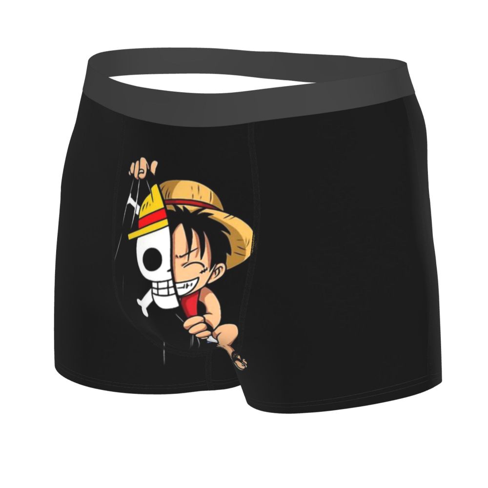 One Piece Monkey D. Luffy Panties Male Underwear