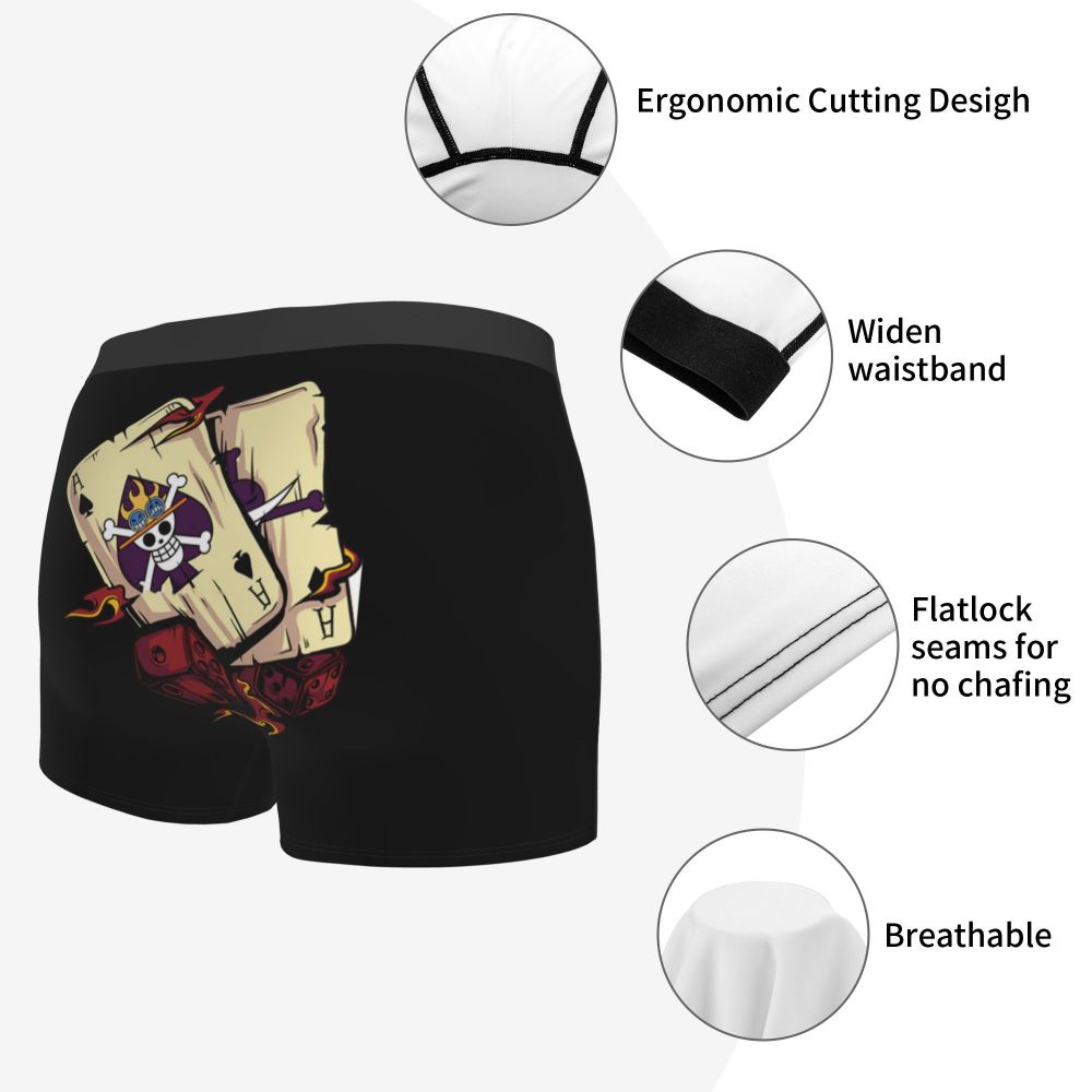 Portgas D. Ace One Piece Male Underwear