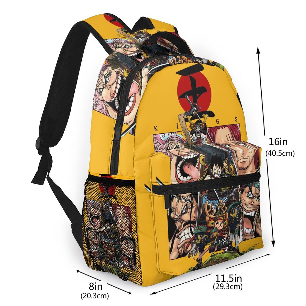 Samurai Chopper Luffy  school Toddlers Bag Backpack