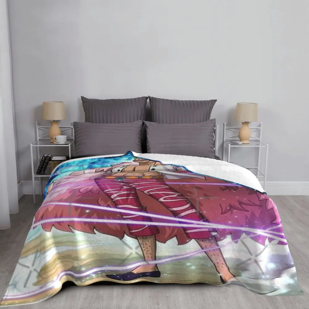 Doflamingo flannel cover blanket