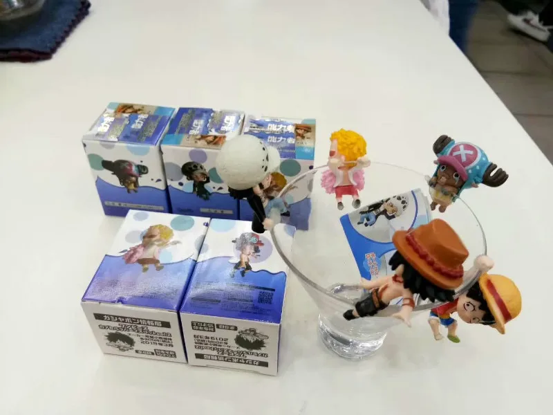 Luffy Ace Chopper Law Doflamingo on the edge of cup PUTITO figure Toys