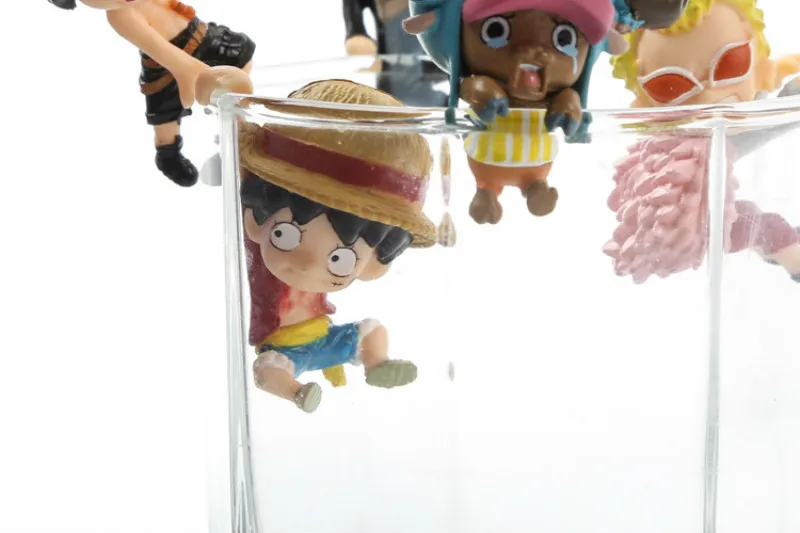 Luffy Ace Chopper Law Doflamingo on the edge of cup PUTITO figure Toys