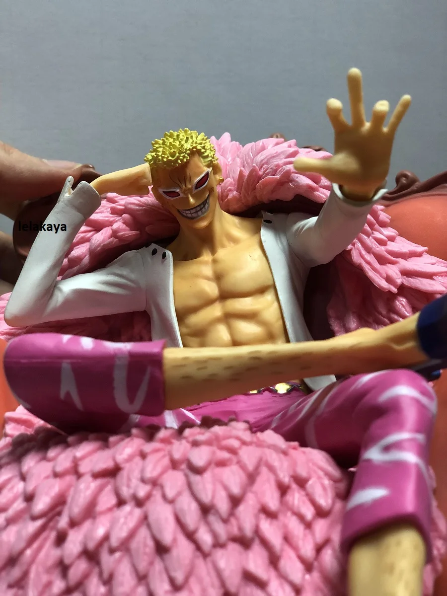 One Piece Donquixote Doflamingo sitting figure