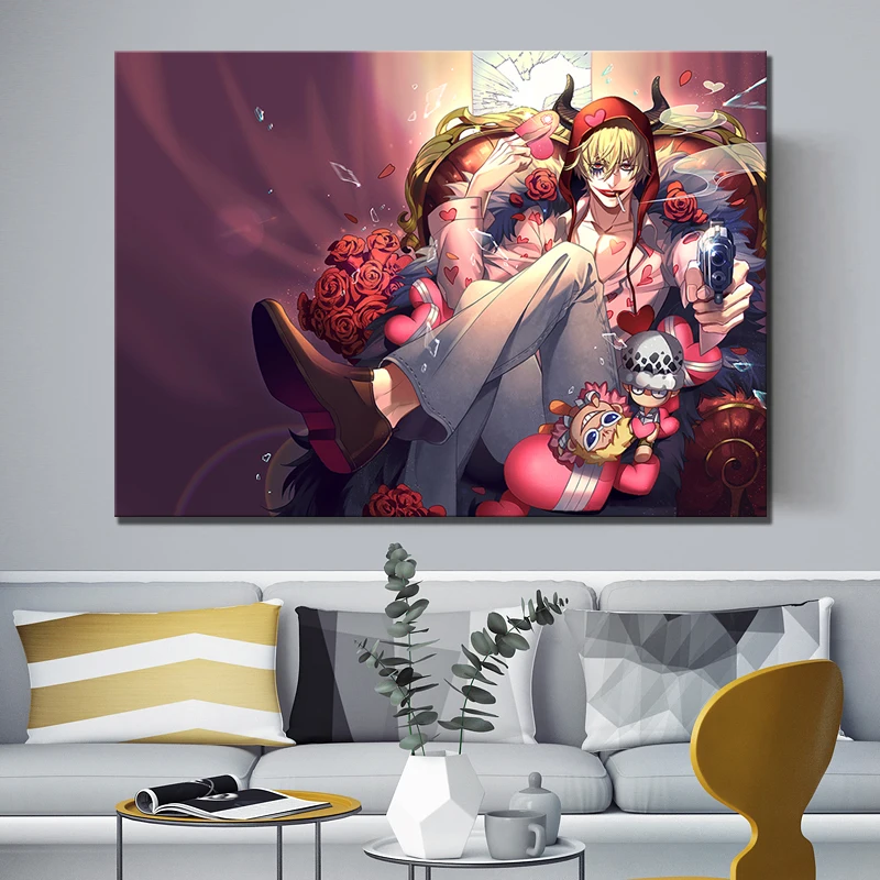 Corazon Wall Art Painting Canvas Poster