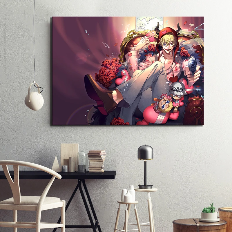 Corazon Wall Art Painting Canvas Poster