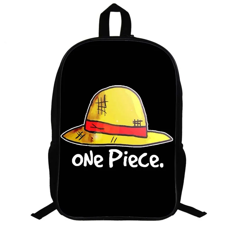 14.5 Inch ONE PIECE Luffy  Edward Newgate School Laptop Bag Travel  Backpack