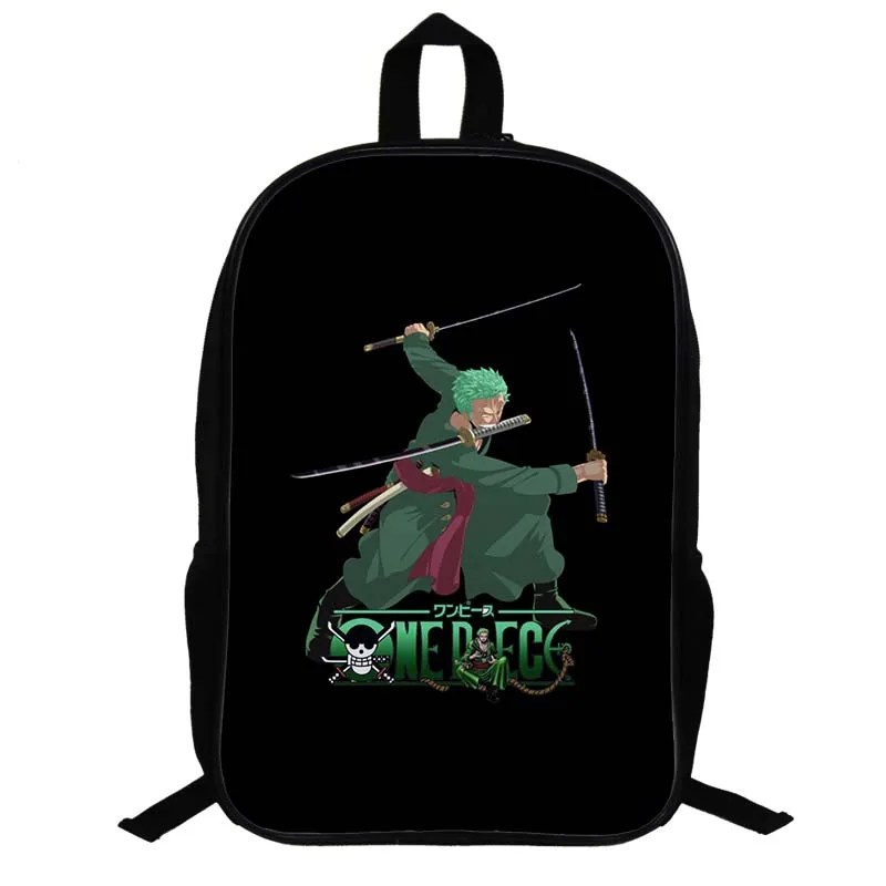 14.5 Inch ONE PIECE Luffy  Edward Newgate School Laptop Bag Travel  Backpack