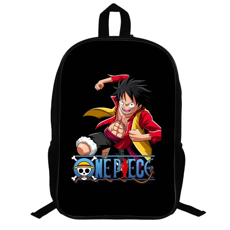 14.5 Inch ONE PIECE Luffy  Edward Newgate School Laptop Bag Travel  Backpack