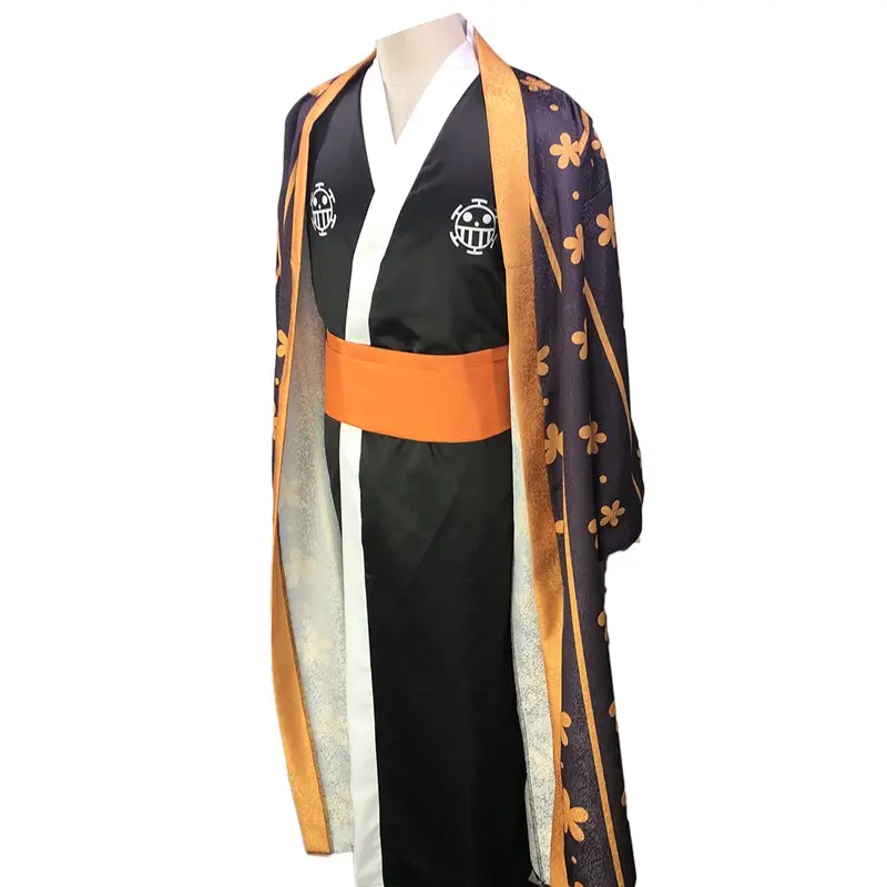 One Piece Trafalgar Law Cosplay Costume Women Men Luxury Kimono