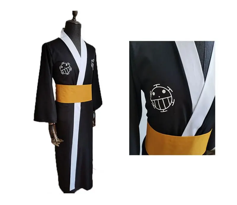 One Piece Trafalgar Law Cosplay Costume Women Men Luxury Kimono