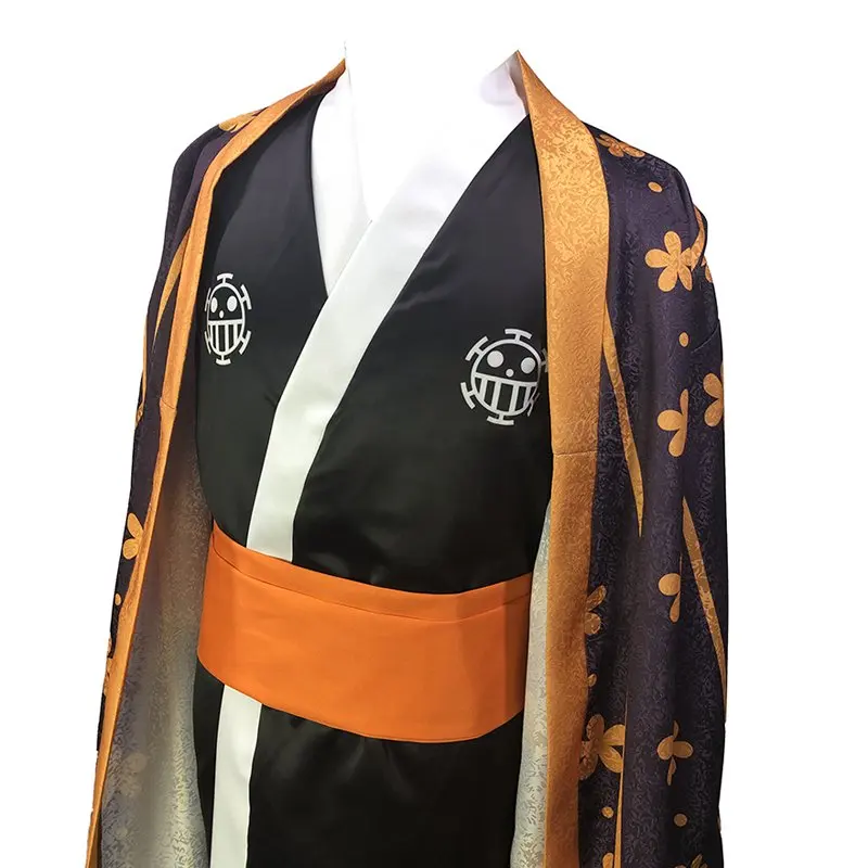 One Piece Trafalgar Law Cosplay Costume Women Men Luxury Kimono