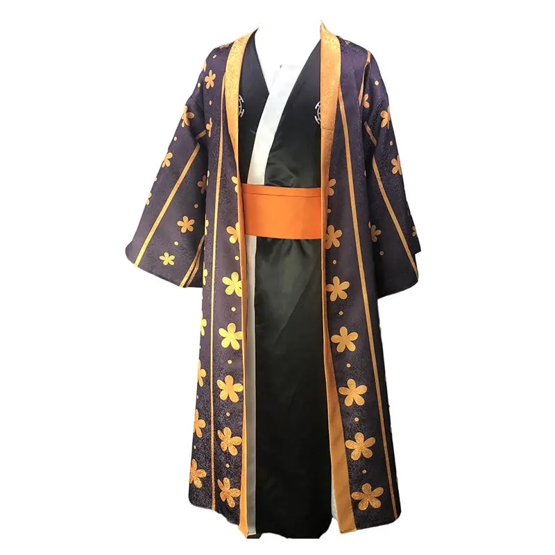 One Piece Trafalgar Law Cosplay Costume Women Men Luxury Kimono