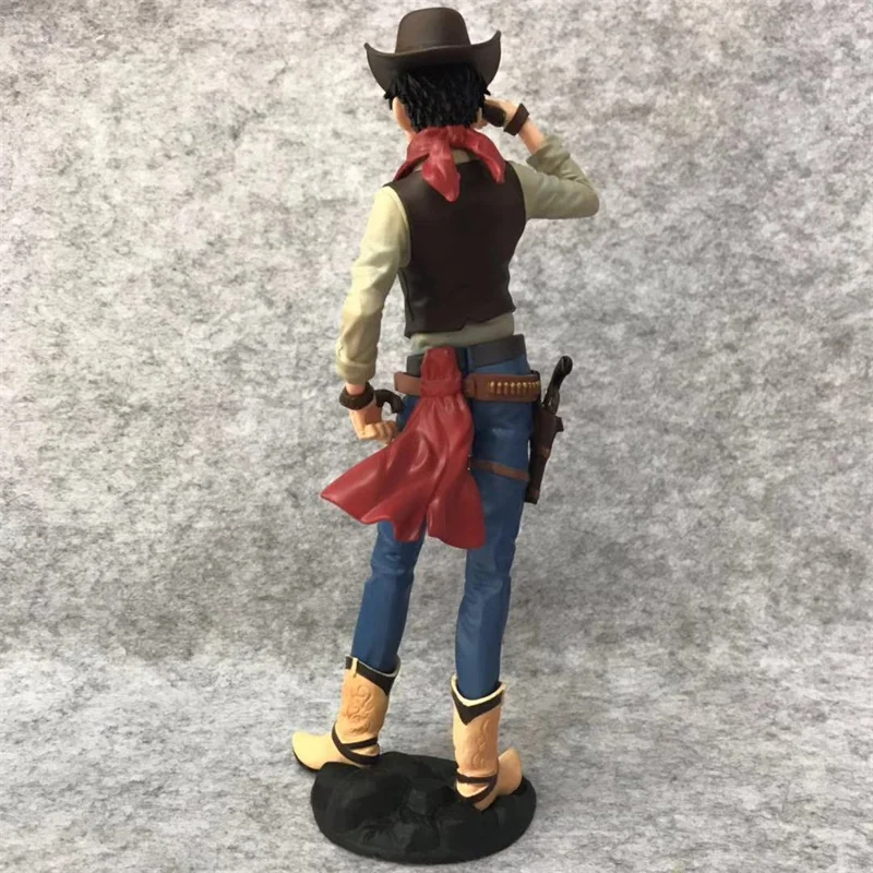 18Cm One Piece Cowboy Luffy Nami Figure