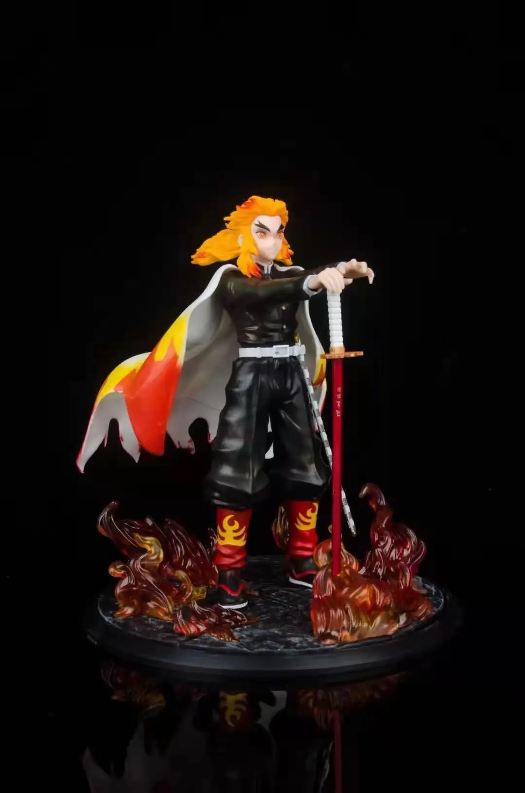 Kimetsu No Yaiba Kochou Shinobu Kanroji Mitsuri Action Figure 36cm