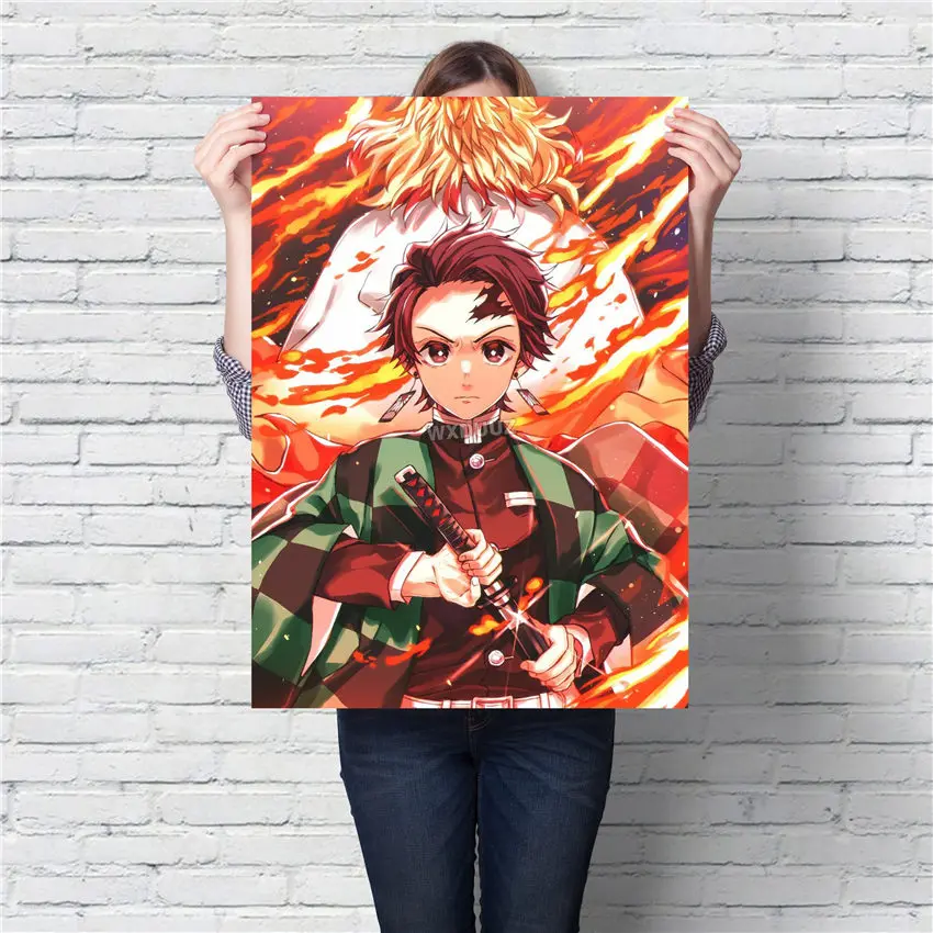 Kimetsu no Yaiba Tanjirou Nezuko Demon Slayer posters