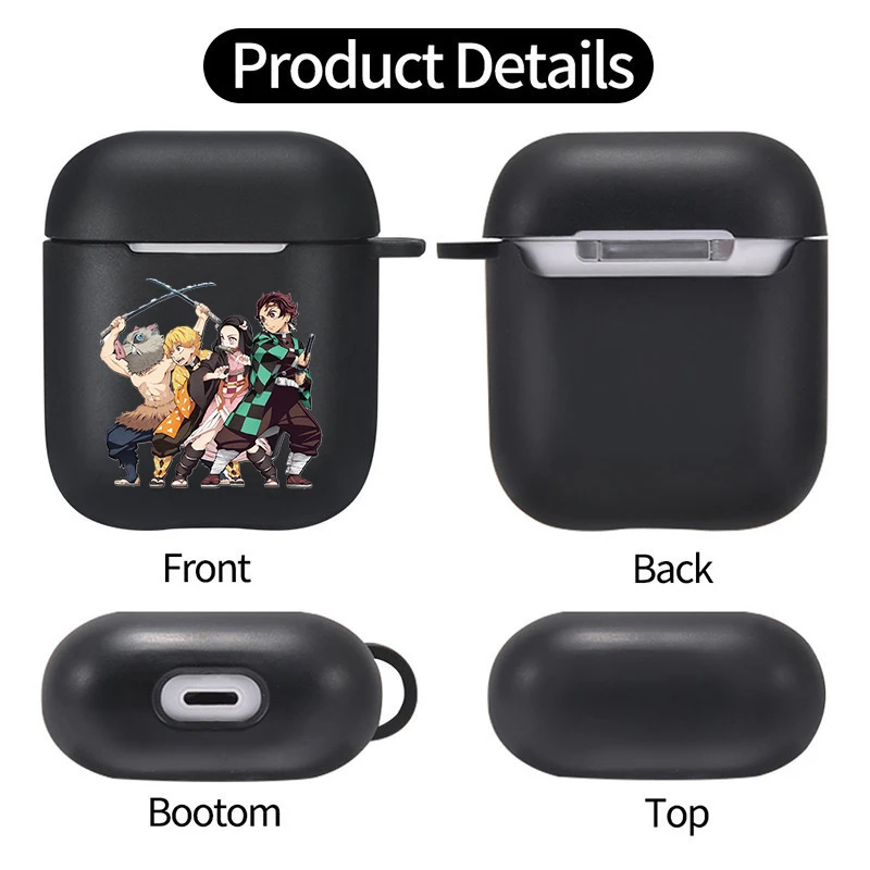 Kimetsu No Yaiba Demon Slayer Silicone Cover for Airpods 2/1