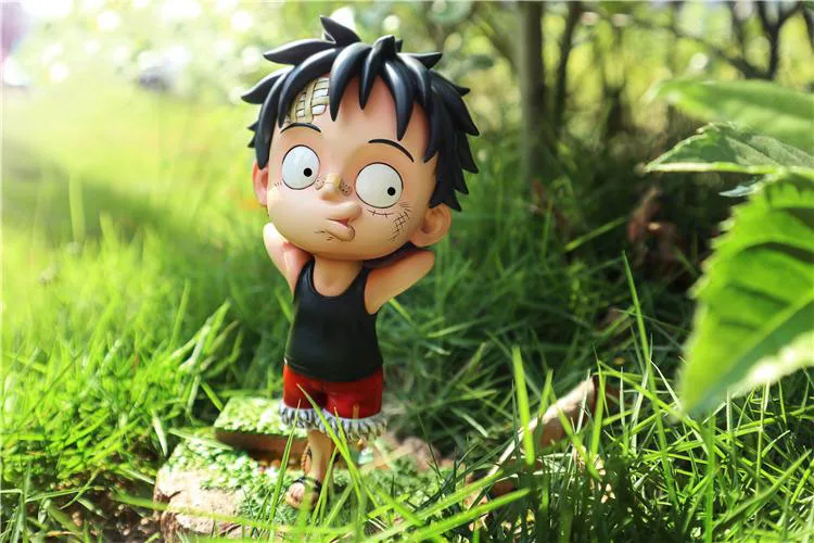 15CM Monkey D. Luffy Collectible Figure Model Statue